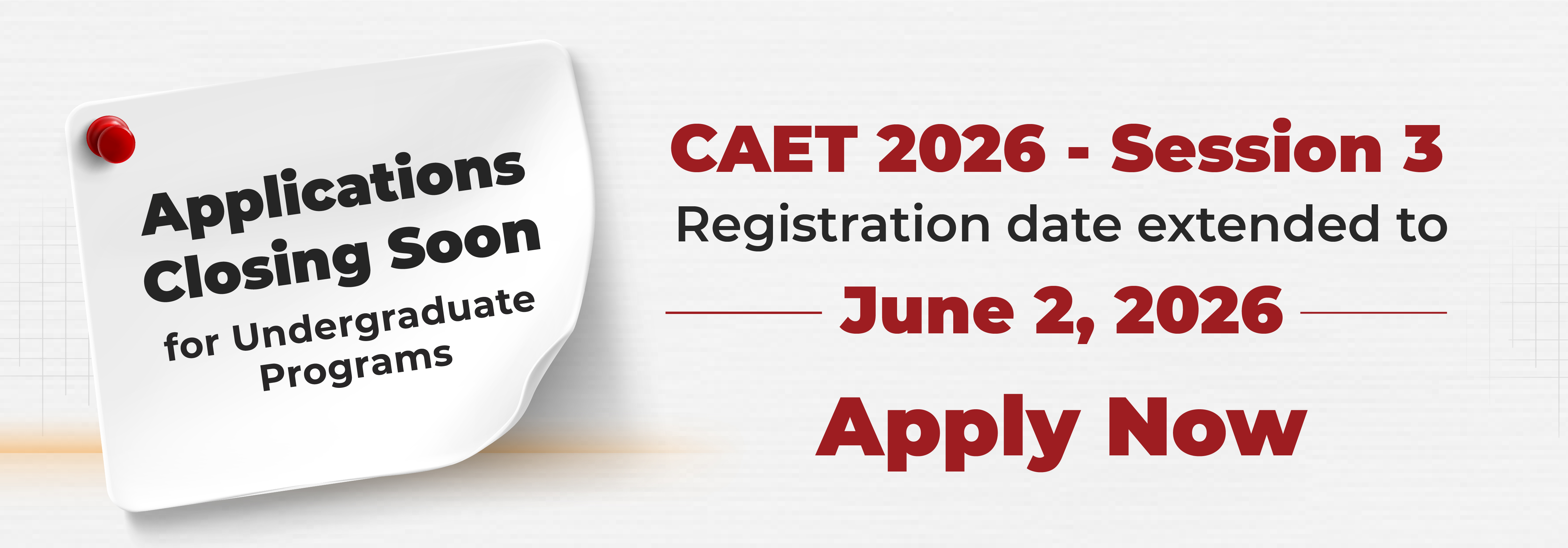 CAET 2026