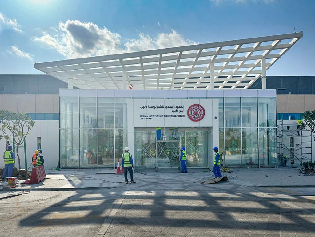 Construction of IIT Dehli - Abu Dhabi Campus